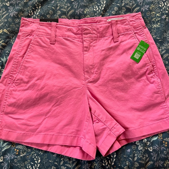 GAP Pants - GAP Pink Bermudas Relaxed Fit Cotton Shorts